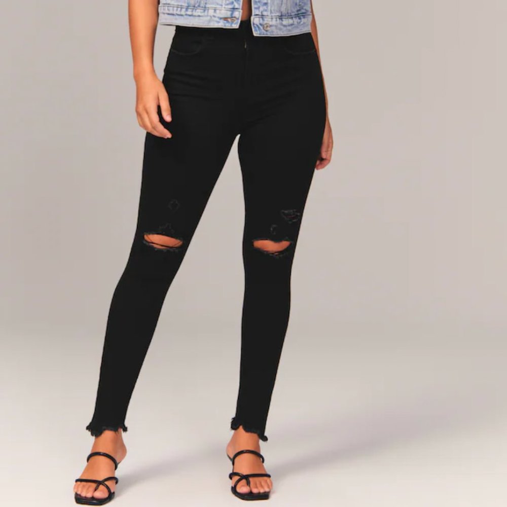 Curve Love High Rise Super Skinny Ankle Jean